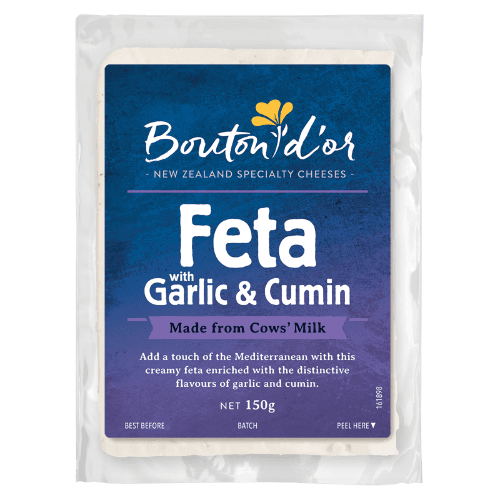 Bouton d'or Garlic & Cumin Feta Cheese