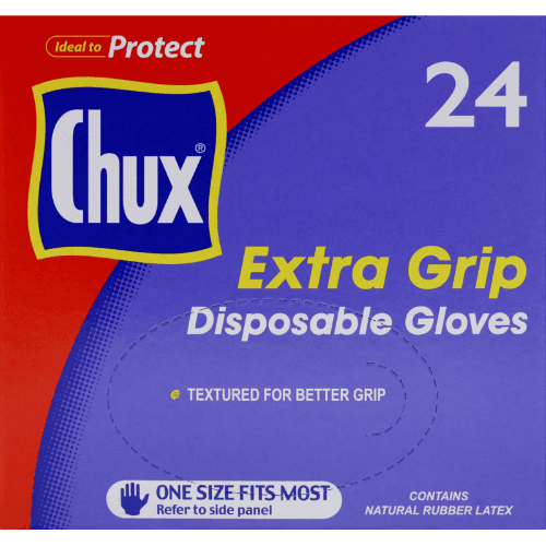 Chux Extra Grip Disposable Gloves