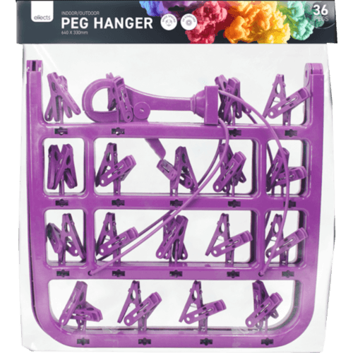 Effects 36 Peg Rectangle Hanger