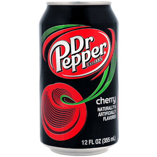 Dr Pepper Cherry Soft Drink Can