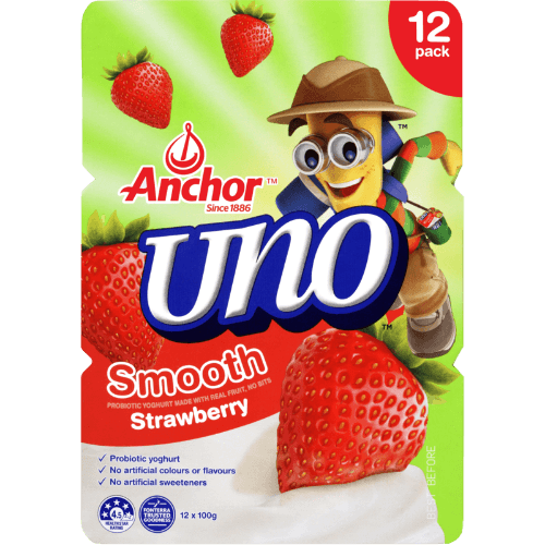 Anchor Uno Smooth Strawberry Yoghurt