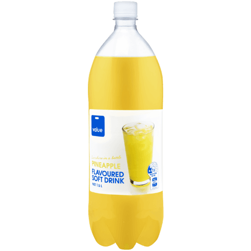 Value Pineapple Flavoured Soft Drink