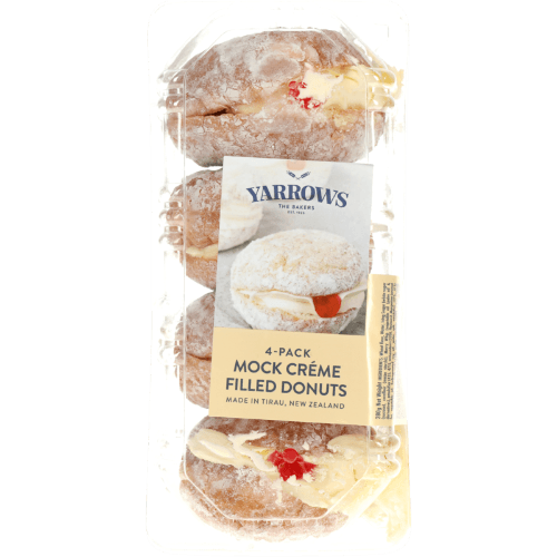 Yarrows Mock Creme Filled Donuts