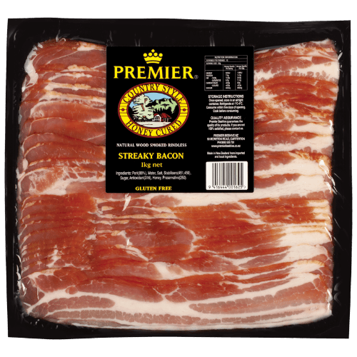 Premier Streaky Bacon 1 kg