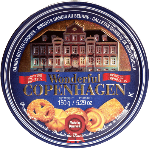 Copenhagen Danish Butter Cookies