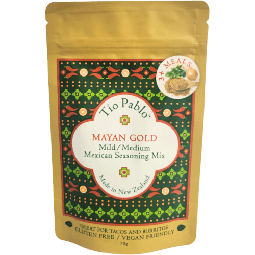 Tio Pablo Mayan Gold Mild/Medium Mexican Seasoning Mix