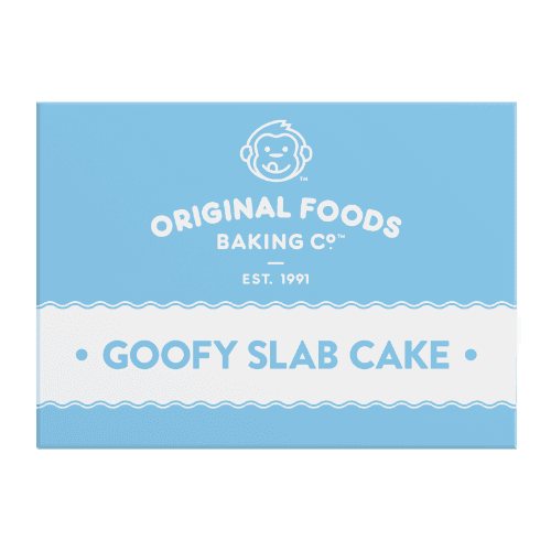 Original Foods Baking Co Goofy Red Velvet Slab