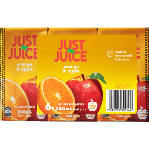 Just Juice Orange & Apple Fruit Juice