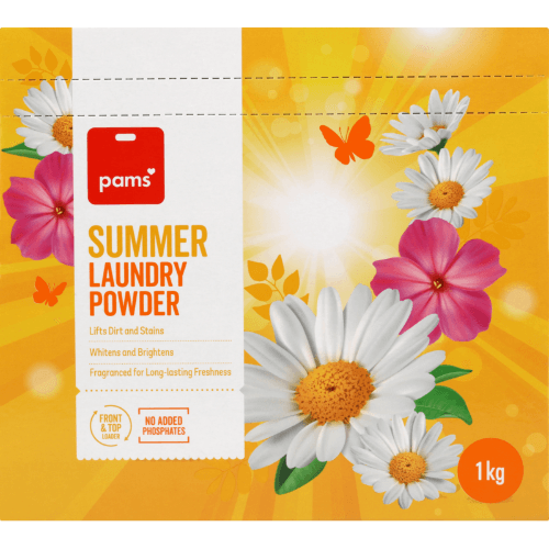Pams Summer Laundry Powder 1 kg