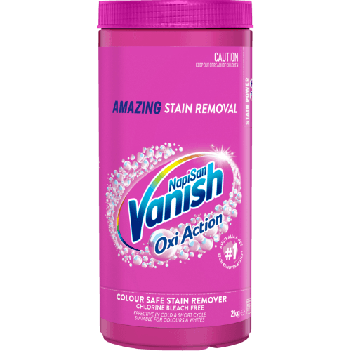 Vanish Napisan Oxi Action Colour Safe Stain Remover Powder