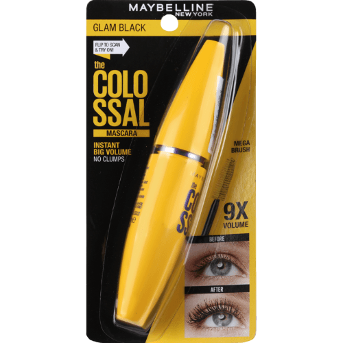 Maybelline New York Volum' Express Colossal Glam Black Mascara 9.2 mL