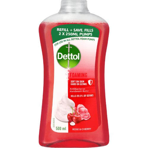 Dettol Foaming Rose & Cherry In Bloom Hand Wash Refill