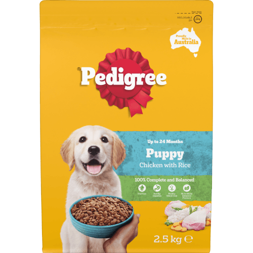 Pedigree Puppy Chicken & Rice Dry Dog Food