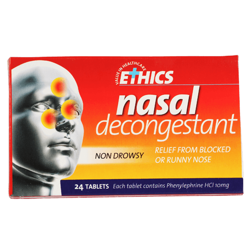 Ethics Nasal Decongestant Tablets