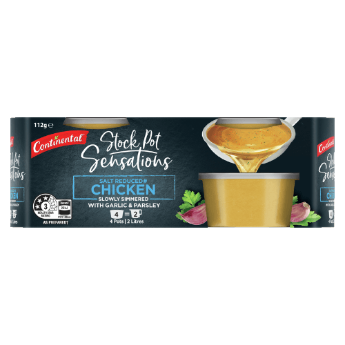 Continental Stock Pot Sensations Salt Reduced Chicken Stock