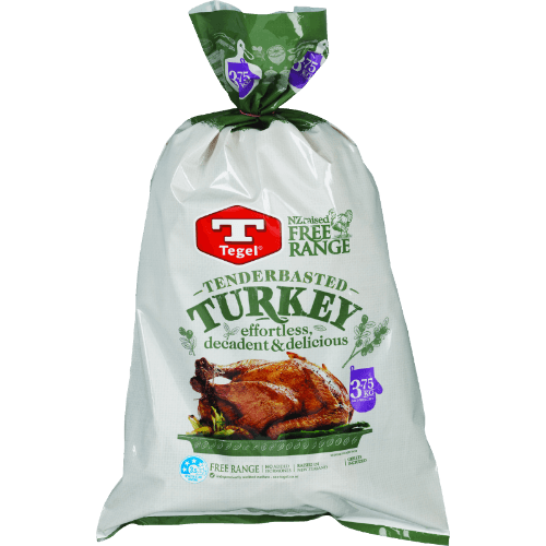 Tegel Frozen Free Ranged Tenderbased Whole Turkey