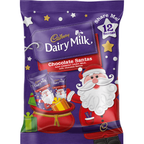 Cadbury Dairy Milk Chocolate Santas Sharepack