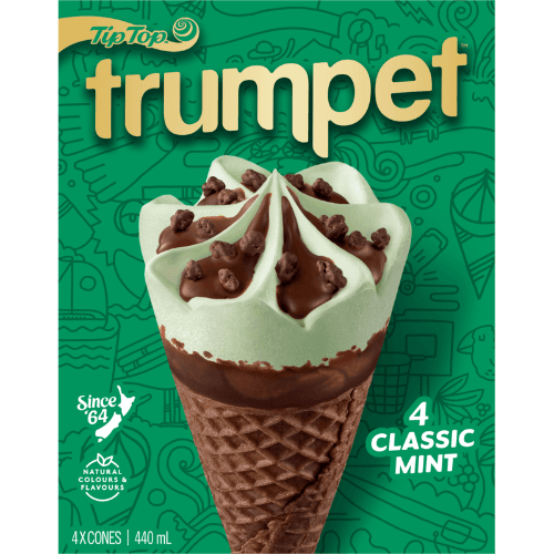 Tip Top Trumpet Classic Mint Ice Cream