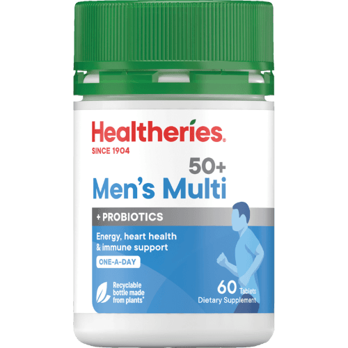 Healtheries Men's 50+ Multi One A Day Tablets