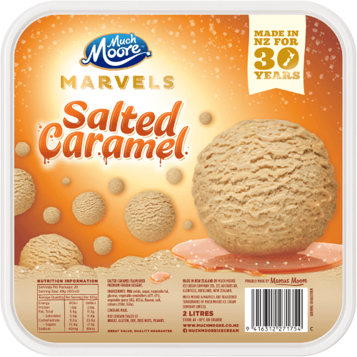 Much Moore Marvels Salted Caramel Ice Cream
