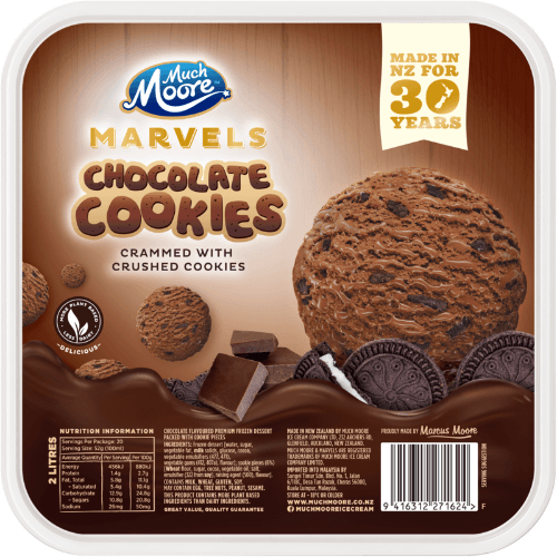 Much Moore Marvels Chocolate Cookies Frozen Dessert