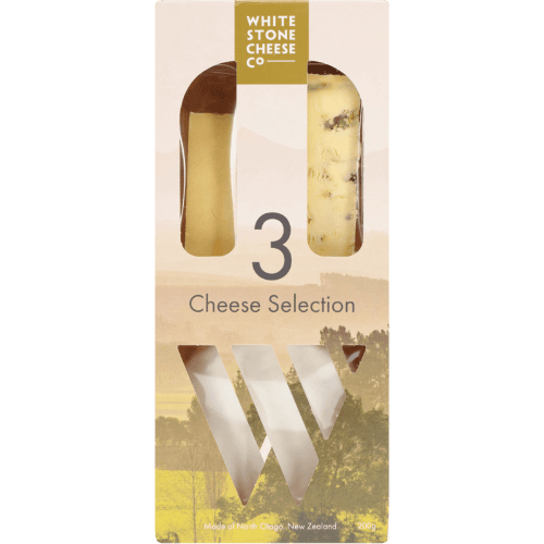 Whitestone Cheese Co 3 Cheese Selection