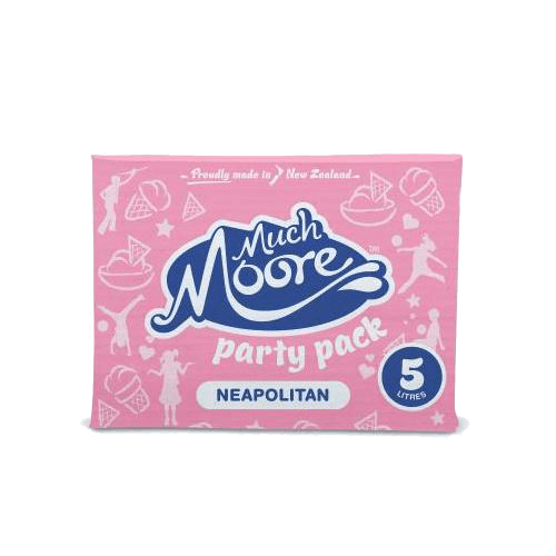 Much Moore Party Pack Neapolitan Ice Cream