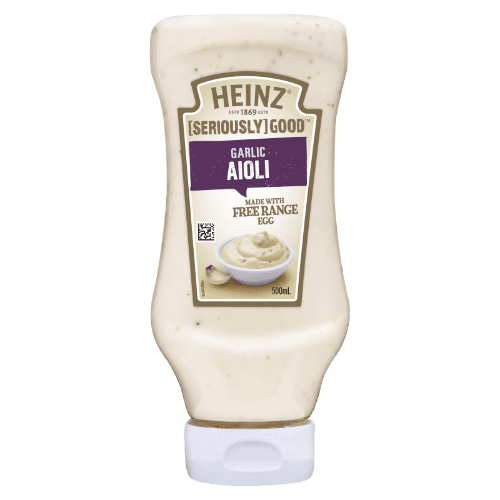 Heinz Seriously Good Garlic Aioli Flavoured Mayonnaise