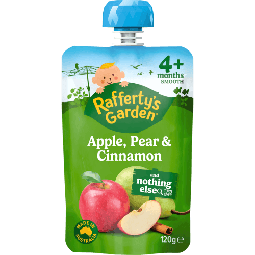 Rafferty's Garden Apple Pear & Cinnamon 4+ Months Smooth
