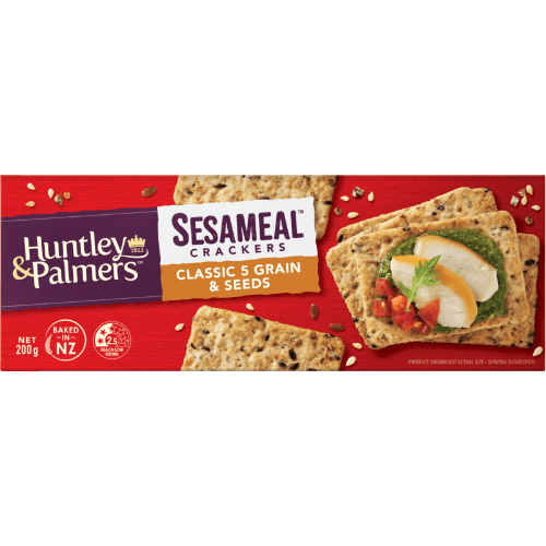 Huntley & Palmers Classic 5 Grain & Seeds Sesameal Crackers