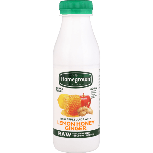 The Homegrown Juice Company Lemon Honey Ginger Fruit Juice