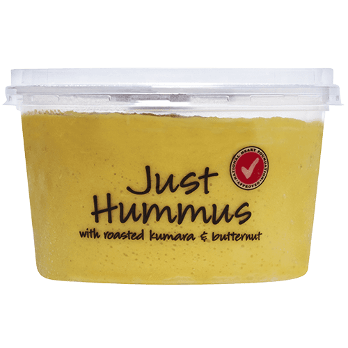 Just Hummus With Roasted Kumara & Butternut