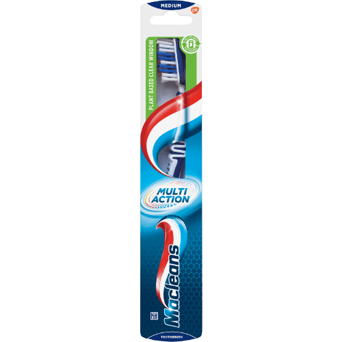 Macleans Multi Action Medium Toothbrush