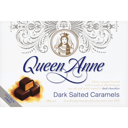 Queen Anne Dark Chocolate Salted Caramels