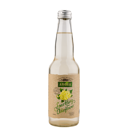Aroha Sparkling Elderflower Beverage 330 mL