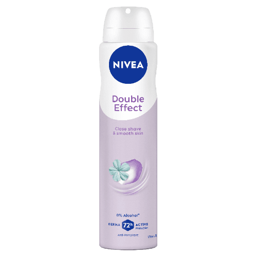Nivea Double Effect 72Hr Protection Anti-Perspirant Deodorant Aerosol