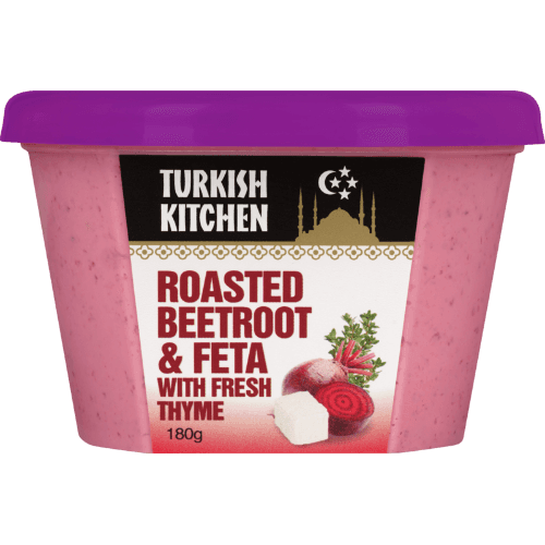 Turkish Kitchen Roasted Beetroot & Feta With Fresh Thyme Dip