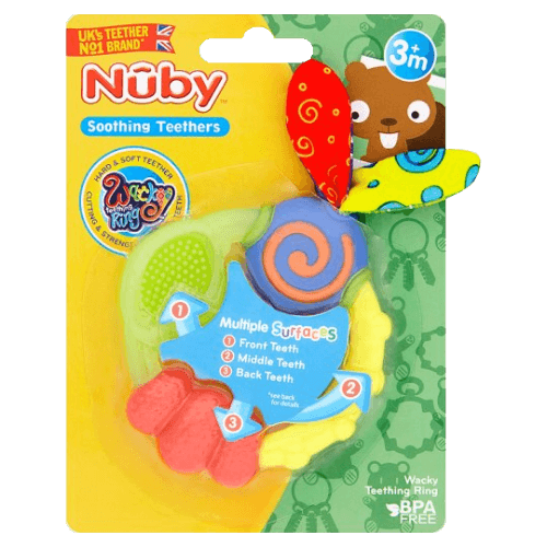 Nuby Wacky Ring Teether
