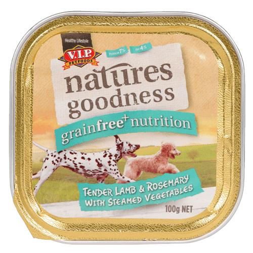 Natures Goodness Tender Lamb & Rosemary With Steamed Vegetables Dog Food