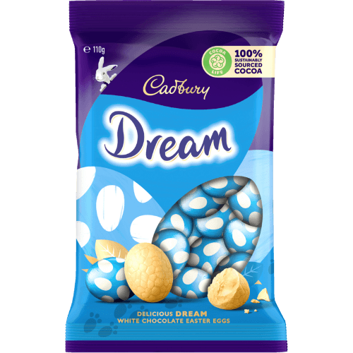 Cadbury Dream White Chocolate Easter Eggs