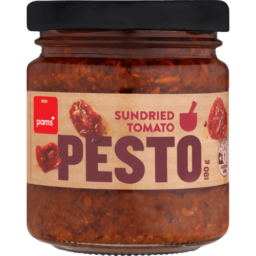 Pams Sundried Tomato Pesto 180 g