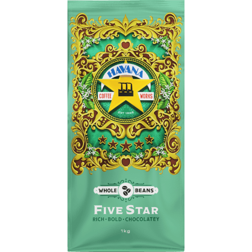 Havana Five Star Coffee Beans 1 kg