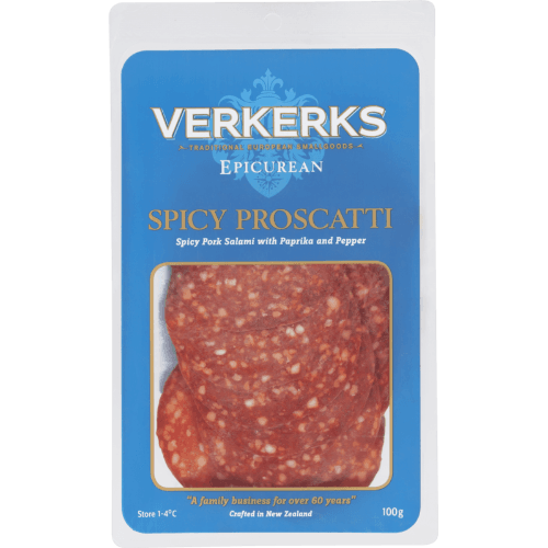 Verkerks Epicurean Spicy Proscatti Salami