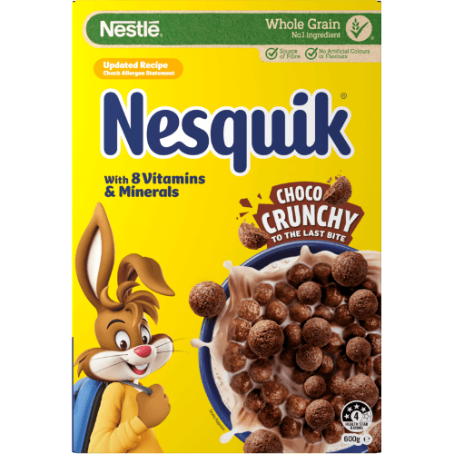 Nestle Nesquik Chocolate Breakfast Cereal