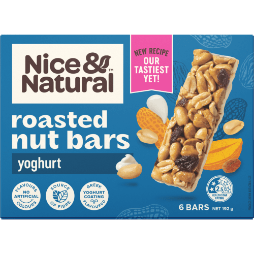 Nice & Natural Yoghurt Roasted Nut Bars