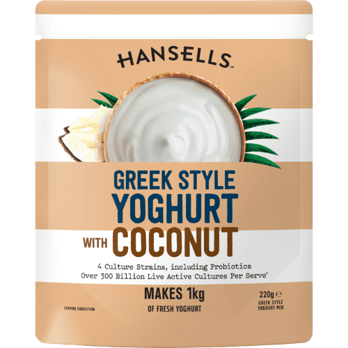 Hansells Greek Style With Coconut Yoghurt Mix