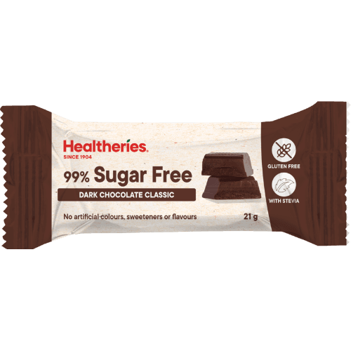 Healtheries Sugar Free Dark Chocolate Bar
