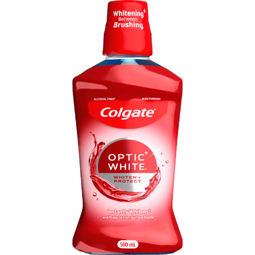 Colgate Optic White Teeth Whitening Fresh Mint Mouthwash
