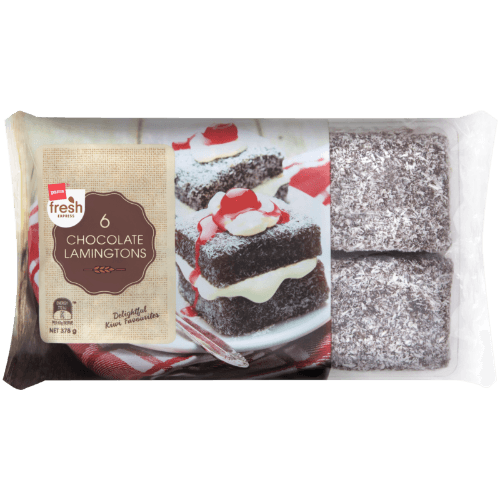 Pams Fresh Frozen Chocolate Lamingtons
