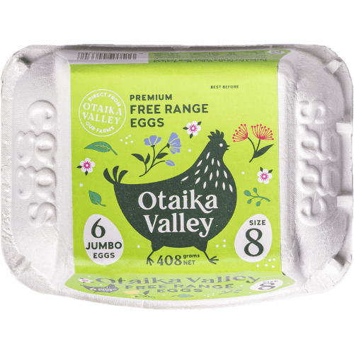 Otaika Valley Premium Free Range Size 8 Eggs